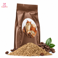 Litière pour chat en tofu biodégradable et écologique pour usage domestique, agglomération instantanée, 99 % sans poussière, contrôle efficace des odeurs, litière pour chat jetable dans les toilettes