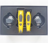 Tondeuse à cheveux professionnelle sans fil, moteur brushless 8200 tr/min, faible vibration, outils de barbier, lames DLC