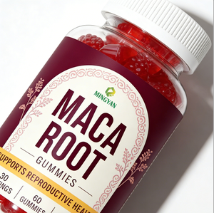 Gomitas de Raíz de Maca Orgánica Vegana Natural de Fábrica GMP, Ashwagandha para el Control de Energía en Adultos, Apoyo Inmunológico y Mejora del Estado de Ánimo - Product Image 3