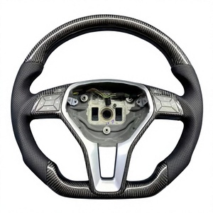 Volante Personalizado de Fibra de Carbono Real para Mercedes-Benz Clase E W213 S213 2017 2018 2019 2020 2021 <span class=keywords><strong>2022</strong></span> 2023 E300 E350 - Product Image 3