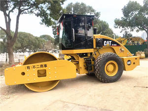 Bon prix, rouleau compacteur sur chenilles d'occasion d'origine japonaise, Caterpillar Roller Cat Cs-683e, avec une qualité exceptionnelle, à vendre - Product Image 5