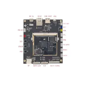 Rockchip papan inti jari emas RV1126, Quad Core ARM Cortex A7 32 bit integra NEON & FPUtes 1G DDR3 8G eMMG