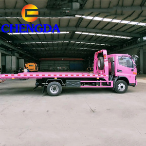 Çin 4*2 kullanılan 5ton 10ton ISUZU ISUZU yol araba Flatbed çekici kamyon tamirci çekme kamyon satılık - Product Image 4