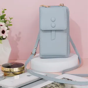 Bolso lateral para teléfono inteligente para mujer, bolsa cruzada de hombro para teléfono móvil, 3 unidades