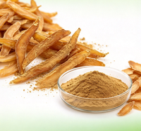 Extrait de racine d'asperge Cochinchinensis en poudre, rapport 10:1, Polysaccharides Tianmen Dong, Ingrédient végétal de qualité alimentaire en vrac