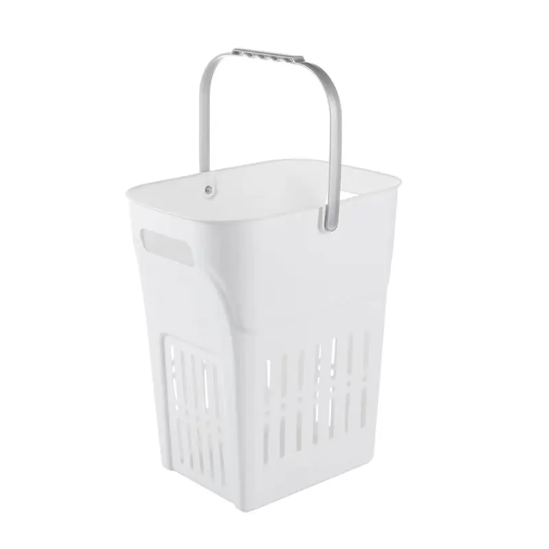 URU Home Storage Organization Stackable Portable Plastic Laundry Basket