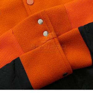 Chaqueta con letras personalizadas de alta calidad para hombre con diseño único y cuello levantado, estilo callejero de invierno, talla adulta - Product Image 6