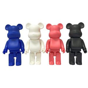 <span class=keywords><strong>400</strong></span>% <span class=keywords><strong>Bearbrick</strong></span> รูปปั้นหมีสีดำเคลื่อนย้ายได้28ซม. ประติมากรรมตุ๊กตาตกแต่งบ้าน - Product Image 3