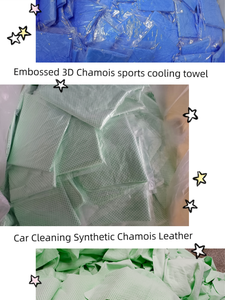 Cao thấm <span class=keywords><strong>PVA</strong></span> sơn dương làm mát cổ khăn 66*43cm 80*34cm 3D Waffle dập nổi <span class=keywords><strong>logo</strong></span> thể thao khăn cho lạnh hấp thụ mồ hôi - Product Image 5