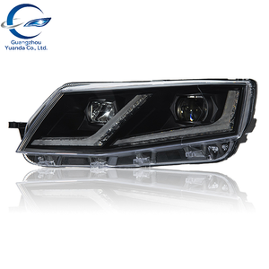 Faro LED per Skoda <span class=keywords><strong>Octavia</strong></span> A7 2015-2017, Lente Doppia-L con DRL, Aggiornamento Retrofit 12V per Faro Anteriore - Product Image 6