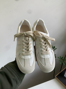 Zapatos clásicos retro versátiles con costuras, zapatillas con cordones y punta redonda, verano 2024, nuevos zapatos de mujer - Product Image 6