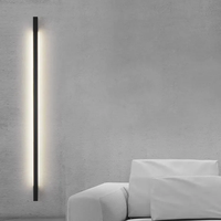 Éclairage intérieur LED de luxe moderne Lampes murales de fond TV pour salon chambre à coucher Escalier élégant Bureau à domicile