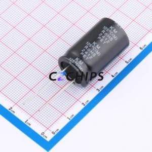 ตัวเก็บประจุอิเล็กโทรไลต์อะลูมิเนียมแบบ Through-Hole ขนาด 82uF 450V 18x30KM รูปทรง D18xL30 มม. 82uF 20% 450V 450mA-120Hz - Product Image 2