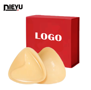 Inserti del reggiseno a triangolo invisibile ispessiti biadesivo per seni piccoli appaiono autoadesivi più grandi - Product Image 1