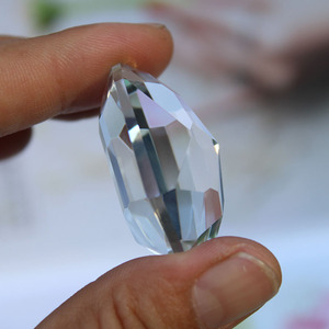 <span class=keywords><strong>Prix</strong></span> de gros vente chaude <span class=keywords><strong>diamant</strong></span> octogonal en cristal de quartz clair naturel taillé pour pendentif - Product Image 6