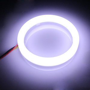 ไฟวงแหวน LED แบบสองสี วงแหวนแองเจิลอาย สีขาว-เหลือง ไฟเลี้ยว สำหรับ BMW <span class=keywords><strong>E40</strong></span> สภาพใหม่ - Product Image 2