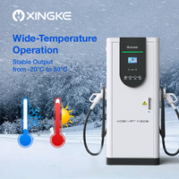 Estaciones de Carga de Suelo Xingke Z2, Cargador Rápido de CC de 120 kW con Equilibrio Dinámico de Carga, Cargador de Vehículos Eléctricos para Estacionamientos Comerciales