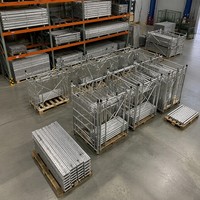 Échafaudage en H galvanisé en acier creux empilable EN 12810 pour la construction