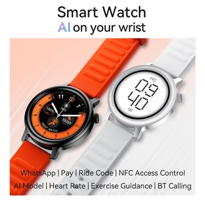 Reloj Inteligente Redondo AMOLED de 1.43 Pulgadas, Llamadas, Monitor de Salud con IA, Frecuencia Cardíaca, Presión Arterial, NFC, Rastreador de Actividad Física para Hombres y Mujeres - Product Image 2