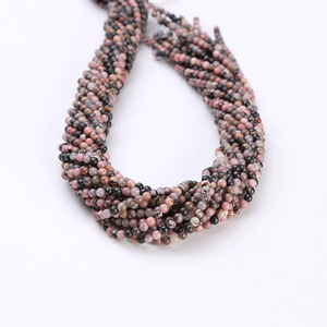 Cuentas de Piedra Lunar Arcoíris en Venta 2465, Tamaño Personalizable, Gemas Azules Pulimentadas con Material Mineral de Coral Ágata, Altura de 3mm-8mm - Product Image 3