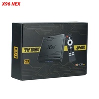 Reproductor Multimedia X96NEX Android 14.0, Amlogic S905Y5, Compatible con WiFi 6 de 2.4GHz/5GHz, Ethernet 100M, BT5.X, Salida 4K UHD, H.265 HEVC, X96 NEX