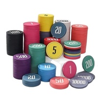 Fichas de Cerâmica Personalizadas com Códigos Antifalsificação, Fabricadas em Hangzhou, Fichas de Pontuação para Mahjong e Poker, Moedas Comemorativas de Clube