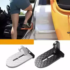 Rak Atap Mobil Lipat, Pintu Mobil Multifungsi Universal Latch Hook Auxiliary Foot Pedal Aluminium Alloy Palu Pengaman