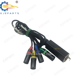 Custom ODM RJ45 a 4 XLRs cannoncini connettore femmina a 4 canali Audio cablaggio cavo adattatore scatola segnale di rete - Product Image 2