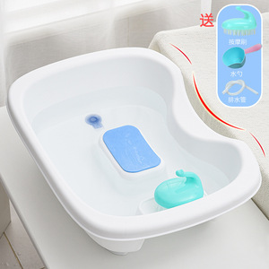 PVC Plastic Inflatable Hair Wash Basin <b>Portable</b> Inflatable Hair Shampoo Wash Basin for <b>Bed</b> Ridden People - Product Image 4