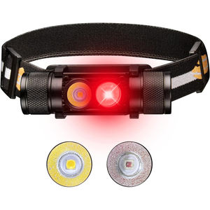 Linterna Frontal LED Recargable Portátil al por Mayor con Luces Azules, Verdes, Amarillas y Rojas Potentes para Uso en Exteriores como Linterna de Seguridad - Product Image 1