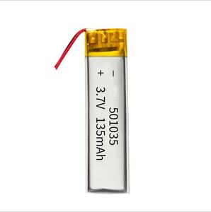 802530 de 600mah 3,7 v de almacenamiento de energía litio de la batería de iones de las células paquete con conector para ups - Product Image 6