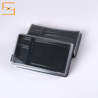Transparent Pet Pvc En Plastique Transparent Forte Boucle De Verrouillage Plateau Recyclable Blister Boîte pour Emballage Alimentaire Pour Bébé