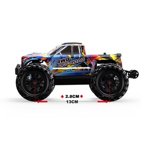 SJY-20208 39KM/H Brushless RTR 1/20 RC Véhicule tout-terrain à gros pneus, télécommandé, en métal, avec câble USB, jouet pour adulte - Product Image 6