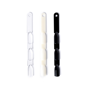 150 échantillons de couleurs de vernis à ongles en forme d'éventail, bâtonnets de présentation de couleurs de gel, outil de pratique de manucure avec anneau métallique - Product Image 4