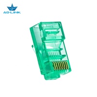 Cable Ethernet tipo Rj45 sin blindaje, conector macho de red Rj 45
