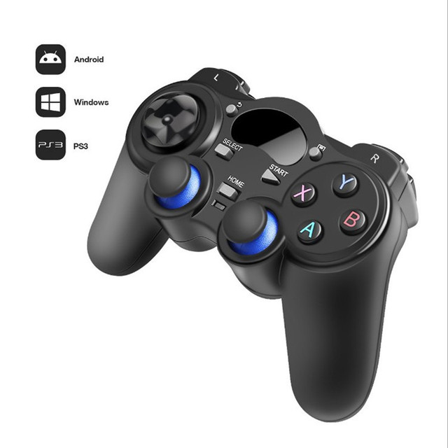 Honcam Wireless 2.4G Gamepad Joystick Gaming for PS3 PC Controller