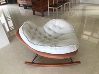 Chaise longue de haute qualité incliné paresseux canapé chaise ensemble moderne salon meubles maison salon chaise berçante sieste