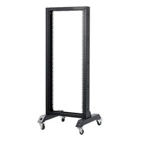 Rak Server Jaringan Open Frame 19'' 2post 4post Spcc, Rak Terbuka Berdiri 600mm 800mm untuk Pusat Data