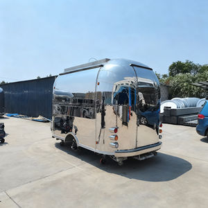 Chariot alimentaire à 4 roues en acier inoxydable, garantie de 2 ans, pour hot-dogs, glaces, zone touristique, rue commerçante, marché nocturne, chariot à en-cas - Product Image 3