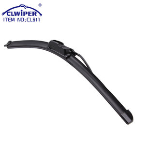 Lame d'essuie-glace plate universelle CLWiper avec buse et tuyau Lame d'essuie-glace à <span class=keywords><strong>jet</strong></span> d'eau Inserts d'essuie-glace Lames de taille de remplacement - Product Image 2