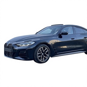 BMW 420 GRAN COUPE NOIR 2022 NEUF/OCCASION 5.0-6L V8 Turbo Essence AUTOMATIQUE Phares LED Sièges en Cuir Foncé Pneus R17 Euro VI - Product Image 1