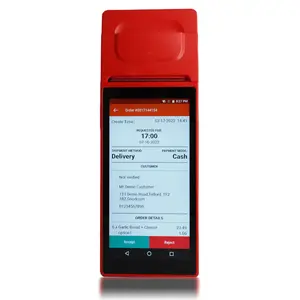 GOODCOM Free SDK Android 10 Touch Screen Order System Machine POS Printer per la gestione degli ordini alimentari