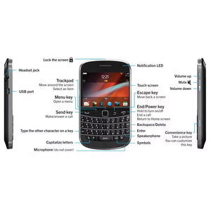 Blackberry 9900 Originale GS Classic Bar Mobile Phone Nero Super Economico 8GB RAM Nuovo Condizione Spedizione Gratuita Francia UE - Product Image 3