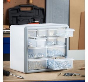 29529 Lego Blocks Organizer with 12 Drawers Multifunctional Plastic drawers for hardware/small craft items Mount Type
