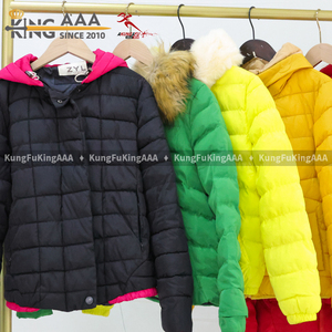 Abrigos de Plumón de Invierno para Mujer al por Mayor, Chaquetas Cálidas y Gruesas, Ropa Usada de Segunda Mano, Abrigo Clásico de Tela Tweed, Chaqueta Elegante - Product Image 6