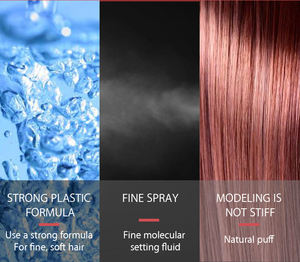 개인 라벨 헤어 스프레이 장시간 유지 빠른 건조 헤어 스프레이 에어로졸 강한 홀드를위한 쉬운 헤어 스타일링 미스트 모든 헤어 유형 - Product Image 6