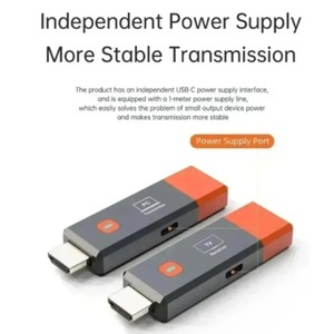 Transmisor y Receptor Inalámbrico de Plástico de 5.8G y 50M para Extensor de Video y Audio, Adaptador de Pantalla, <span class=keywords><strong>TV</strong></span> Box, Monitor, Proyector - Product Image 6