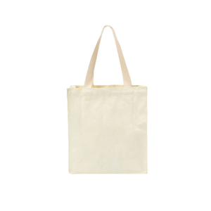 Sac fourre-tout promotionnel vierge en toile 100 % coton, réutilisable, avec logo personnalisé, pour courses, publicité, cadeau, avec boucle réglable - Product Image 5