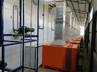 Equipo deshidratador Industrial completamente automático, Máquina secadora de verduras, secado de cebolla, ajo, deshidratación en polvo, Plan