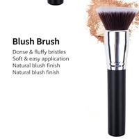 Nouvelle brosse à fond de teint Kabuki 2026 YD à manche en bois et poils synthétiques pour le visage, le blush liquide et le maquillage